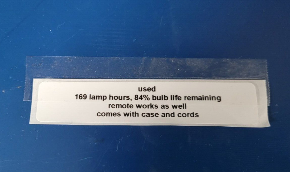 NEC MultiSync LT85 Portable Projector with Remote & Accessories Working!!!