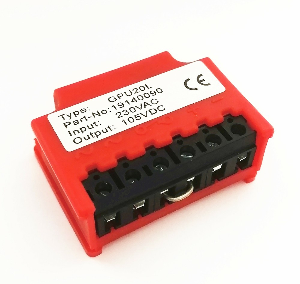 TORQ GPU20L - 19140090 six-terminal motor brake rectifier