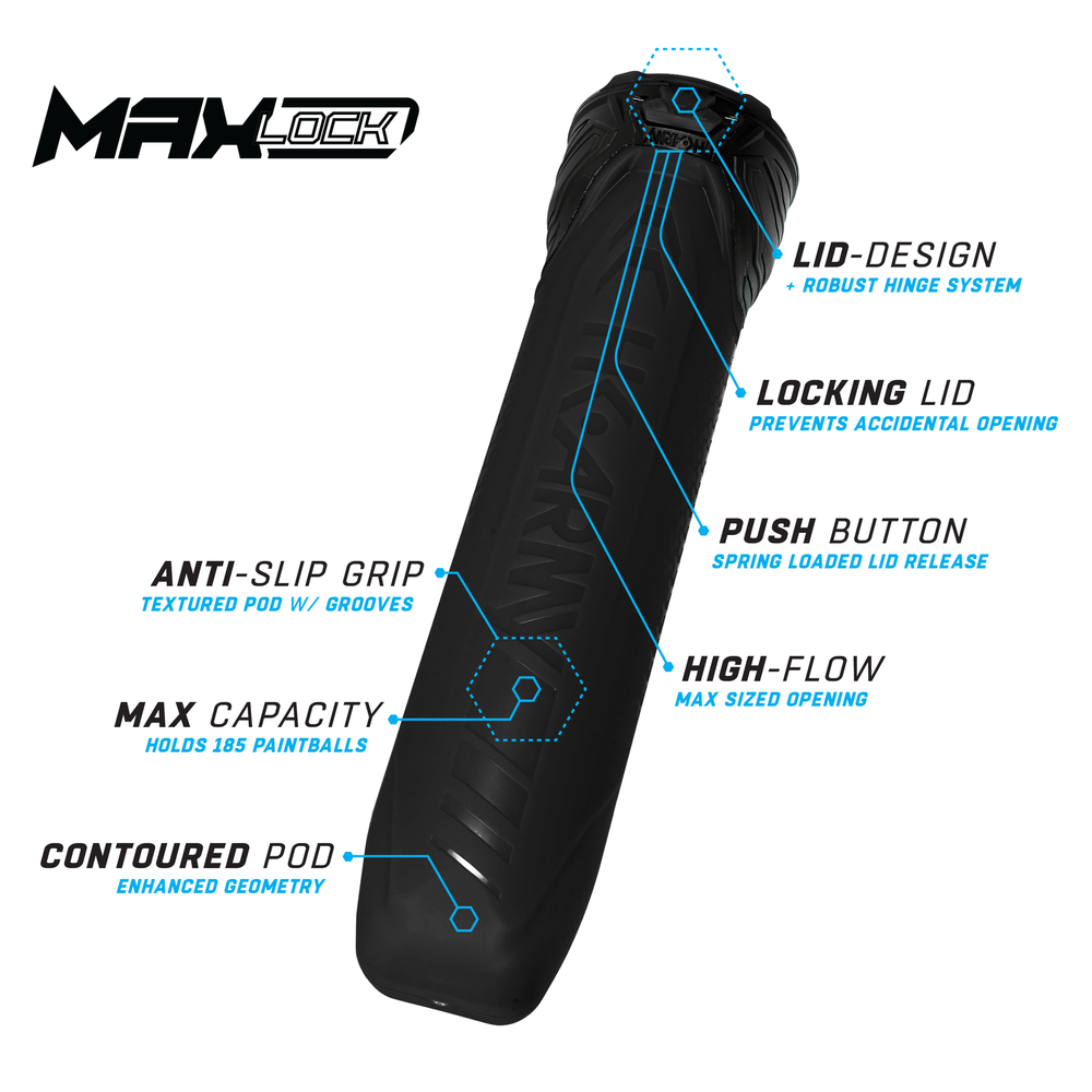 HK Army Paintball Pods | MaxLock Lock-Lid 6-Pack