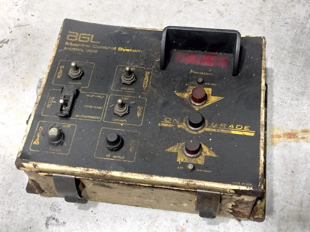 MCS AGL 302 Machine Control System Box Controller Laser Backhoe Dozer