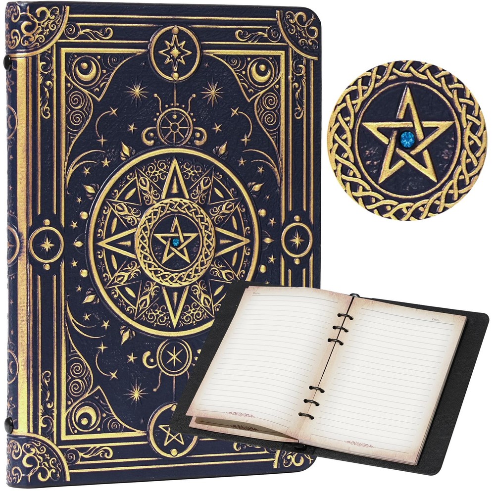 Magic Refillable Notebook Journal Binder for DND: A5 Story Forge 400 Pages (2