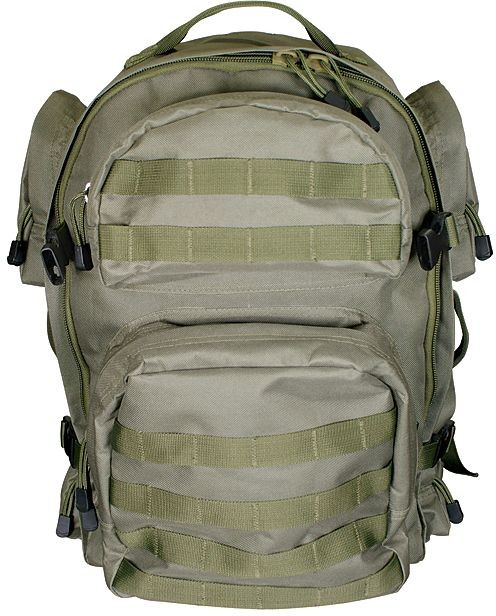 VISM Tactical Back Pack w/PALS Webbing - Green CBG2911