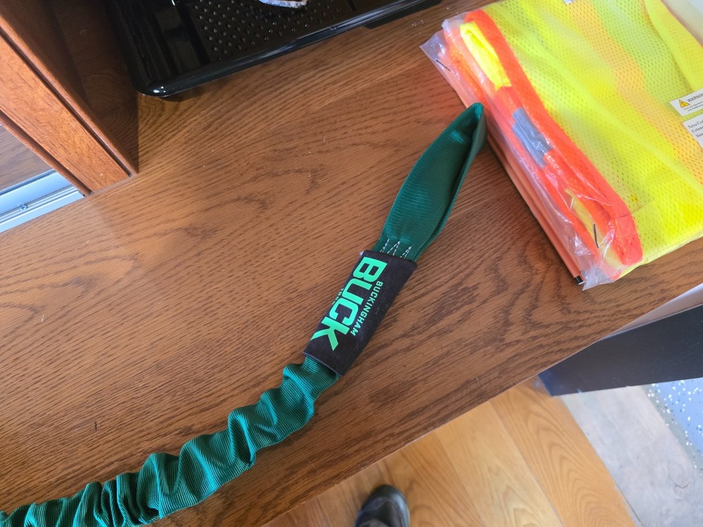 BUCKINGHAM Safety Harness Lanyard   Fall Protection Climbing Tree Strap