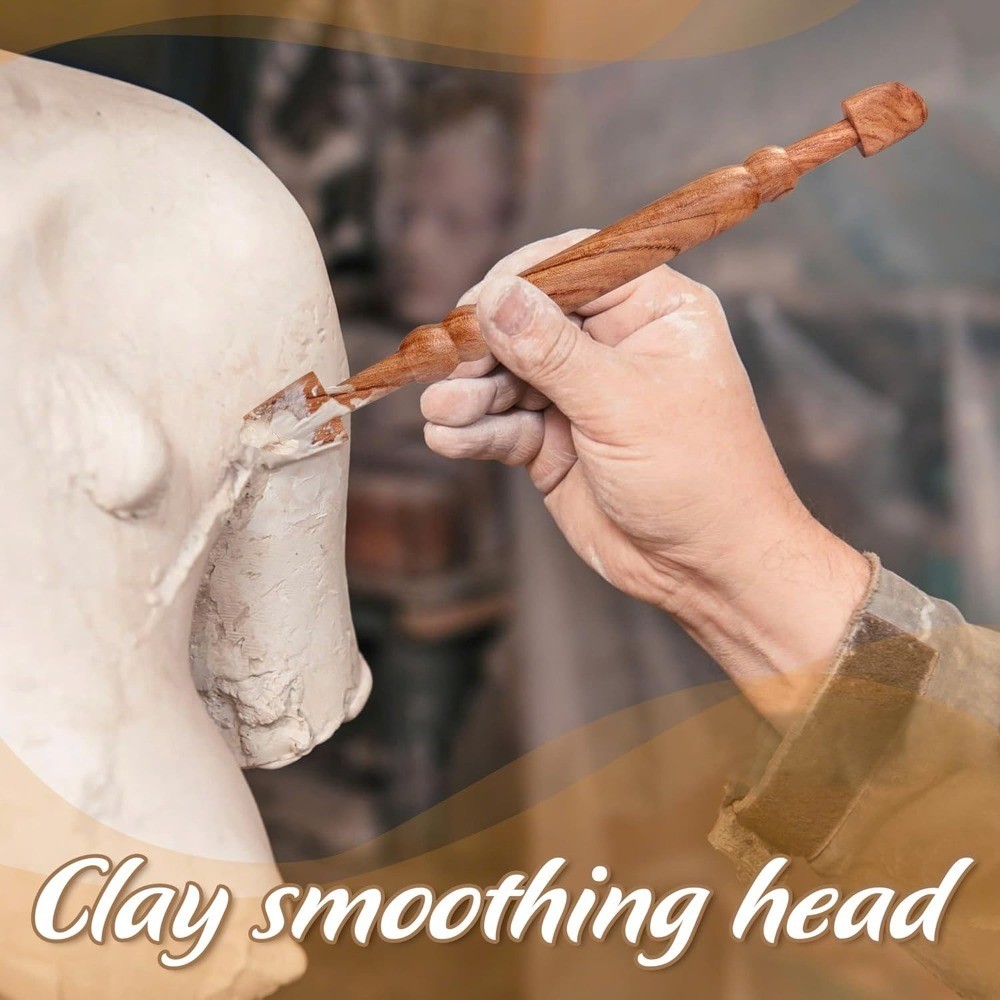 Double Head Clay Sculpting Tool Ceramic Pottery Modeling Styling Carving