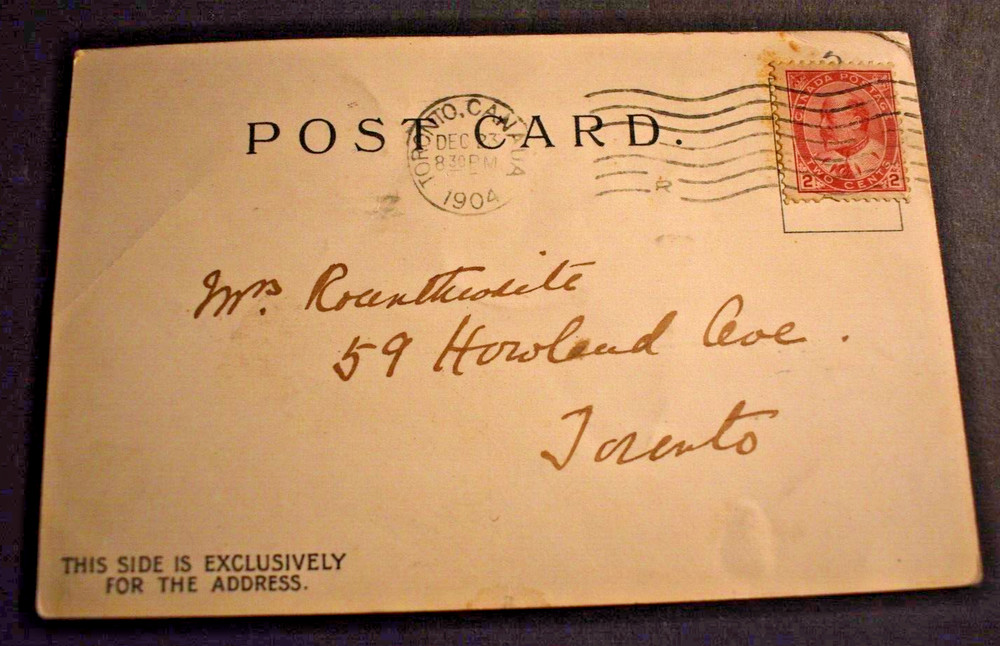 1904 Canada Scott #90 Postcard - Toronto