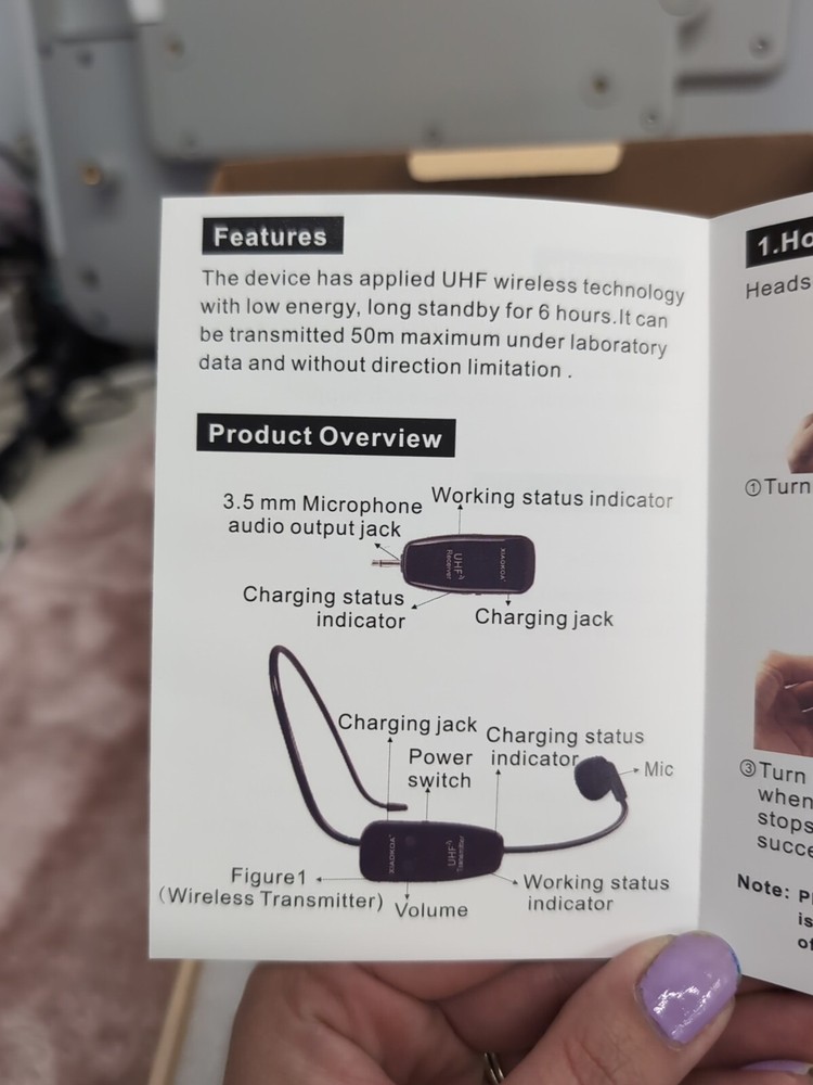 Xiaokoa UHF Wireless Microphone