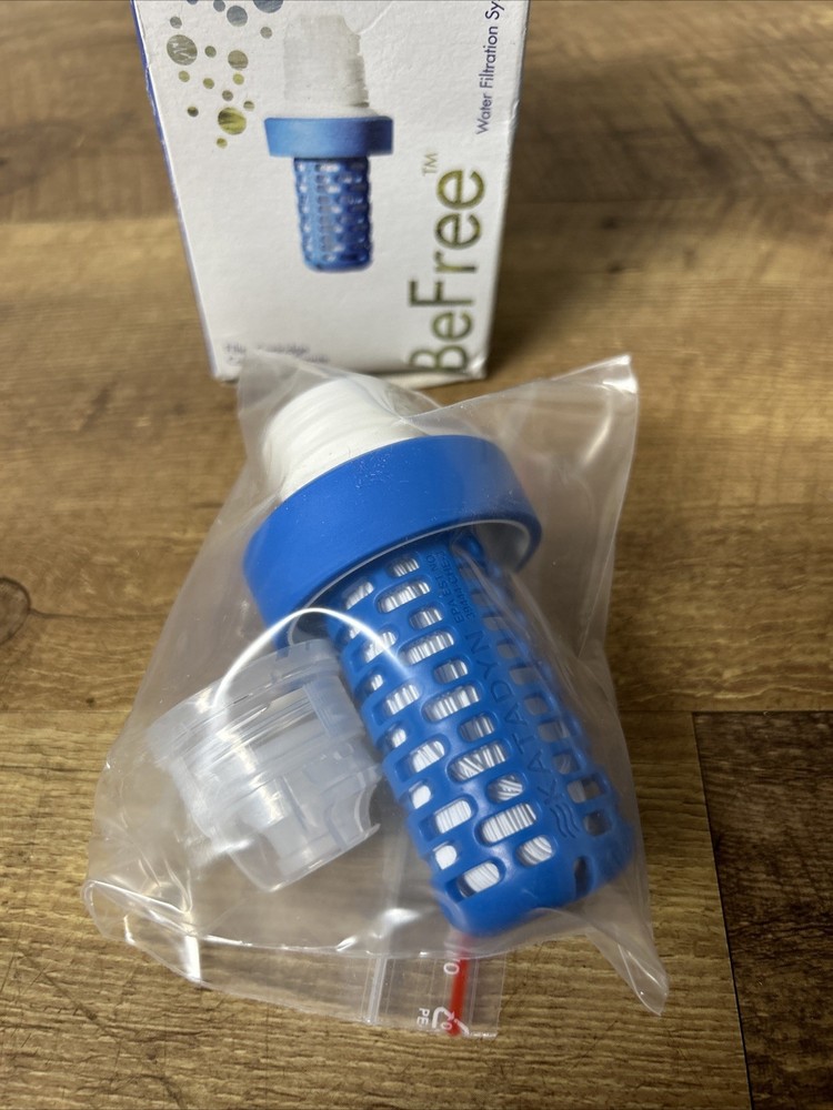 Katadyn BeFree Water Filter Replacement Cartridge Blue Easy Clean New