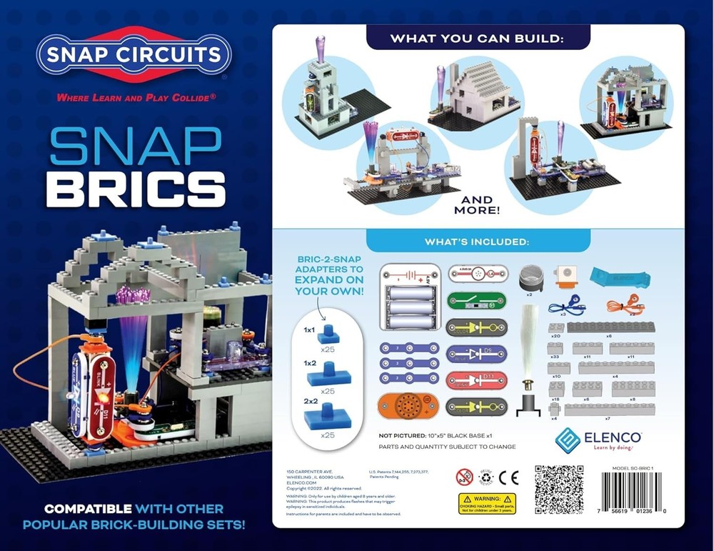Ultimate BRIC Exploration Kit – Build 20+ Engineering Projects Safely & Easily