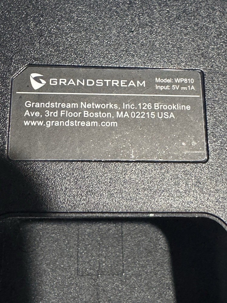 Grandstream GS-WP810 Wireless IP Phone - Silver