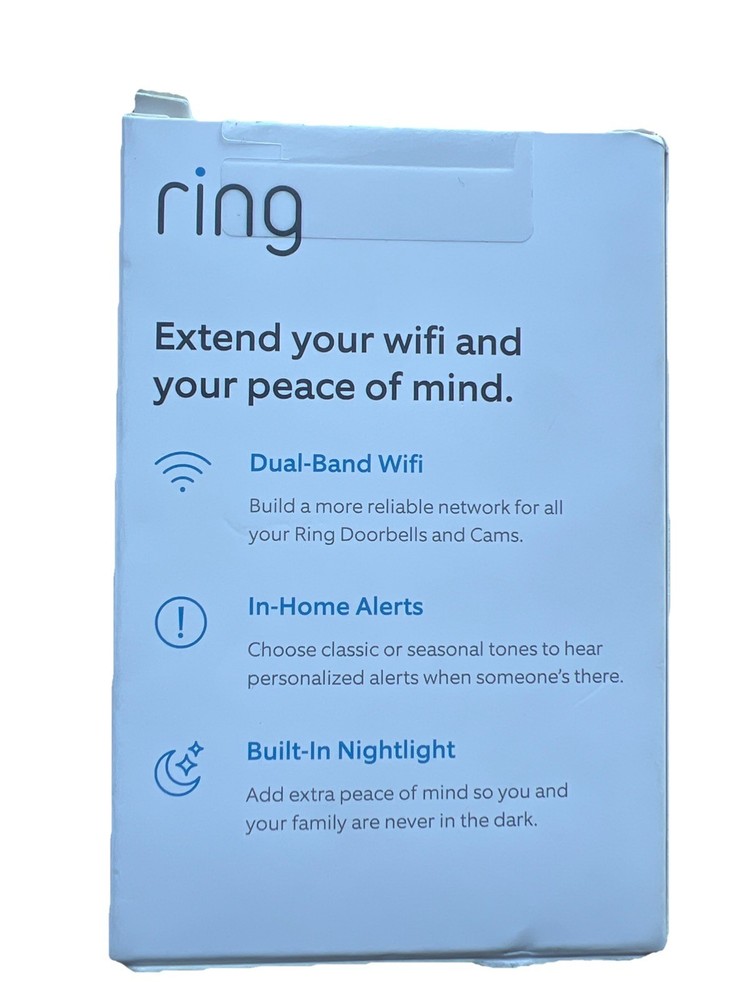 Ring Chime Pro Wireless Wifi Extender & Chime For Ring Device NEW IN BOX