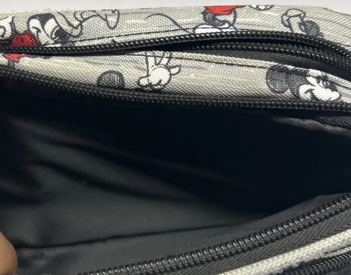 Disney World Mickey Mouse All Over Sketch Fanny Pack Shoulder Bag Disney Parks