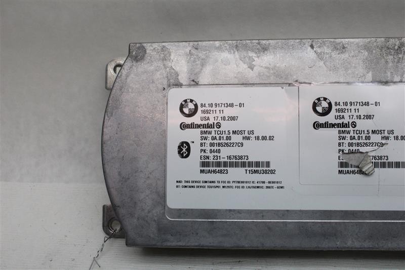 Used Telematics Interface Module fits: 2008 Bmw X5 Communication telematics cont