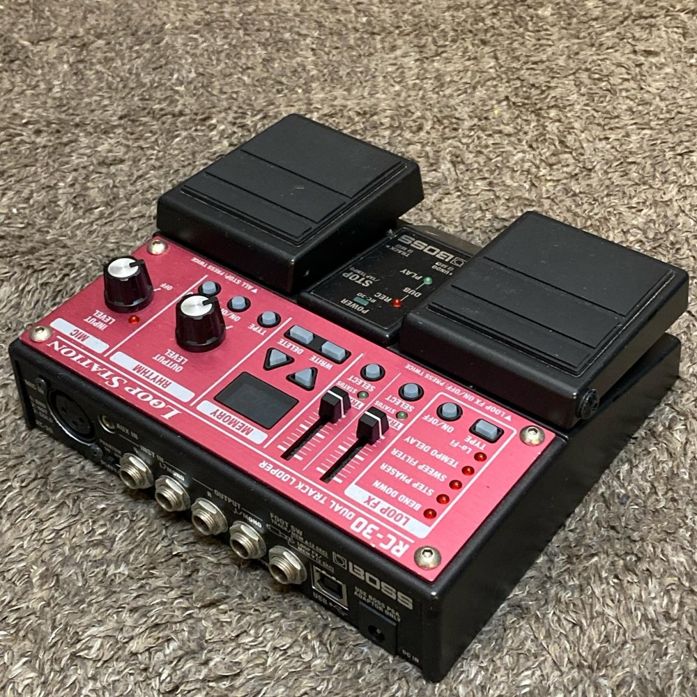 Boss RC-30 Loop Station Used Guitar Pedal Time Based Looping Effects Pro