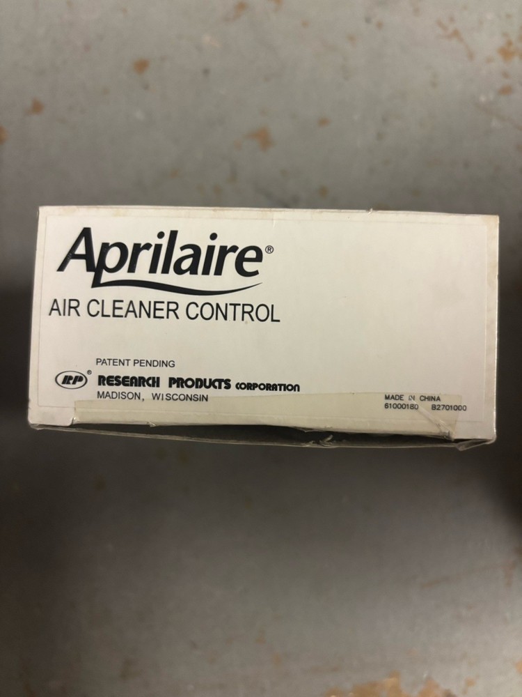 Aprilaire Air Cleaner Control