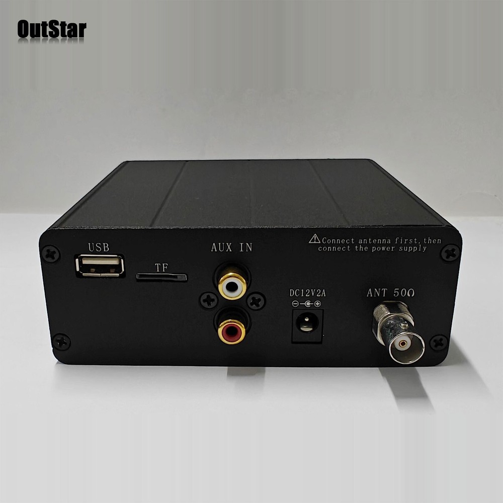 ST-05C 0.2W Bluetooth USB TF Card Stereo FM Broadcast Transmitter 77-108MHz #sz