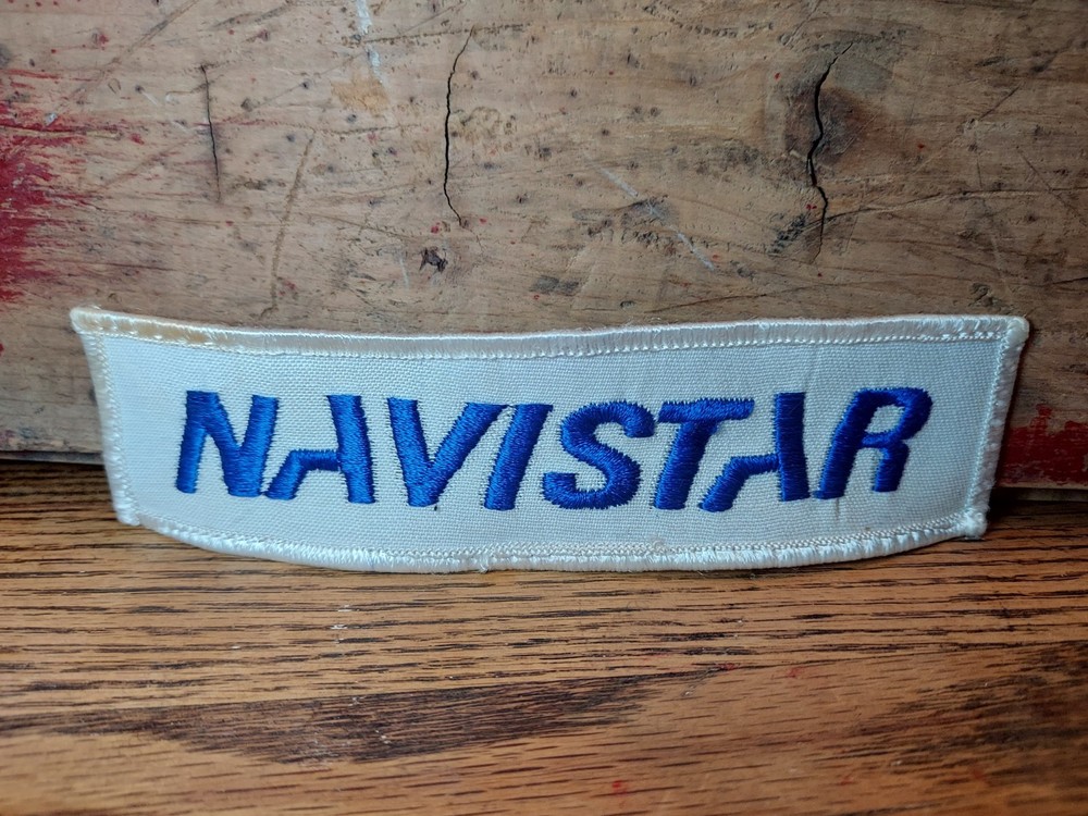 Vint Embroidered Patch Navistar Uniform/Jacket Patch Logo Trucking Advertising