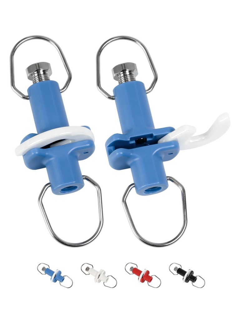 BLUEWING 2pcs Progressively Tunable Premium Outrigger Release Clips US Seller