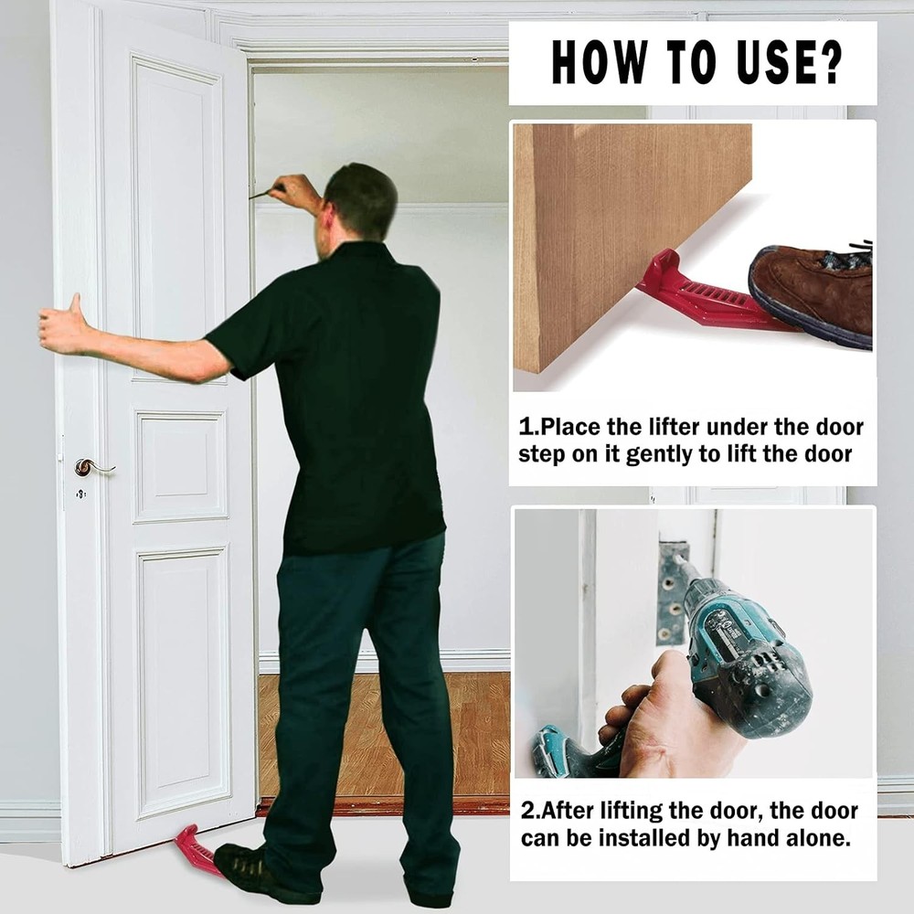 Lightweight Multifunctional Drywall Panel Lifter: Door Tool & Bottle Opener