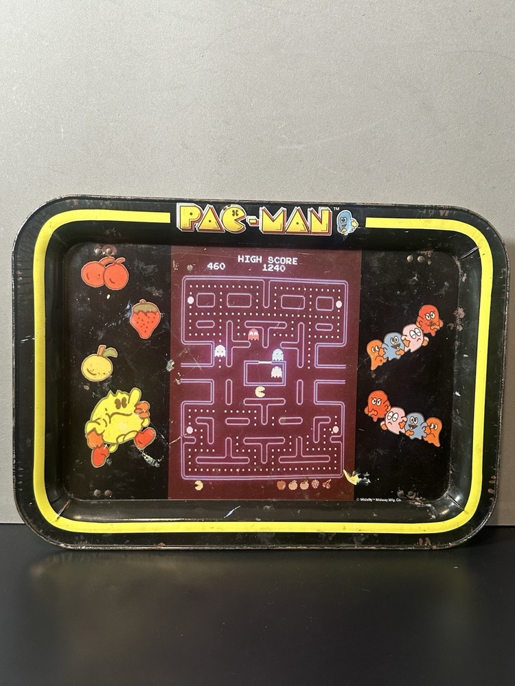 Vintage PAC-man Folding Serving Table