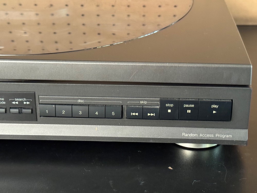 Technics SL-PC10 Multi Compact Disc Player 5 Disc Changer Tested Good