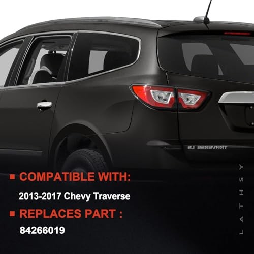 Tail Light Compatible With 2013-2017 Chevy Traverse Rear Left Driver Side Outer