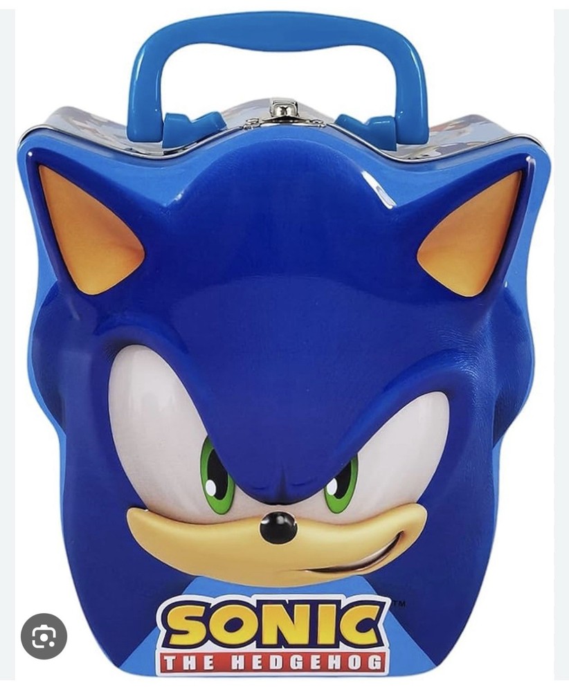 Sonic the Hedgehog Head Shaped Carry All Blue