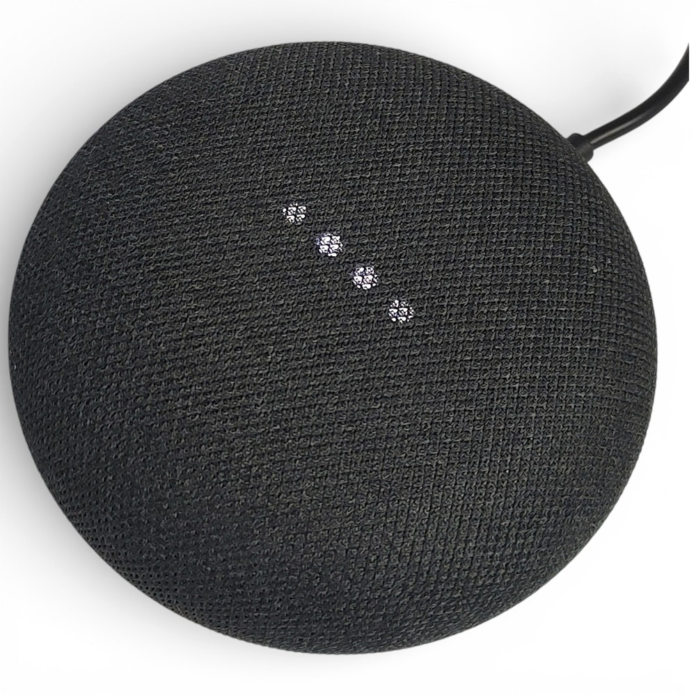 Google Home Orange Mini Smart Speaker Only No Adapter Untested