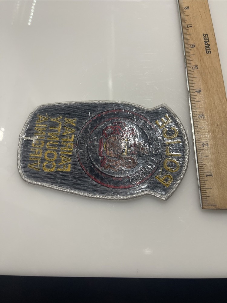 VA Fairfax County Virginia Police Shoulder Patch