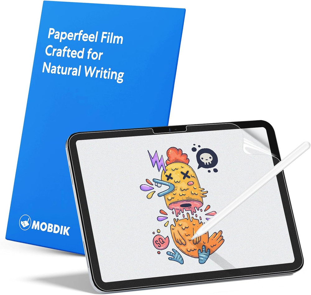 2 Pack Paperfeel Screen Protector Compatible with iPad A16 11th/10th Generati...