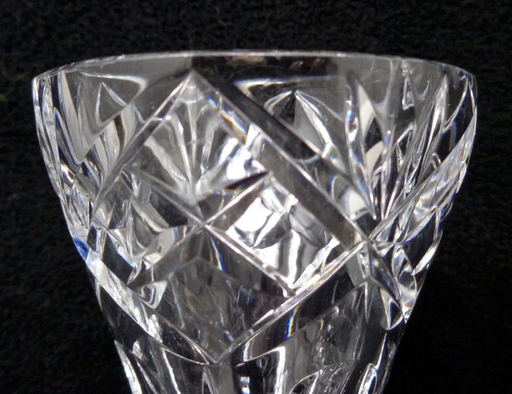 Crystal 10" Bud Vase