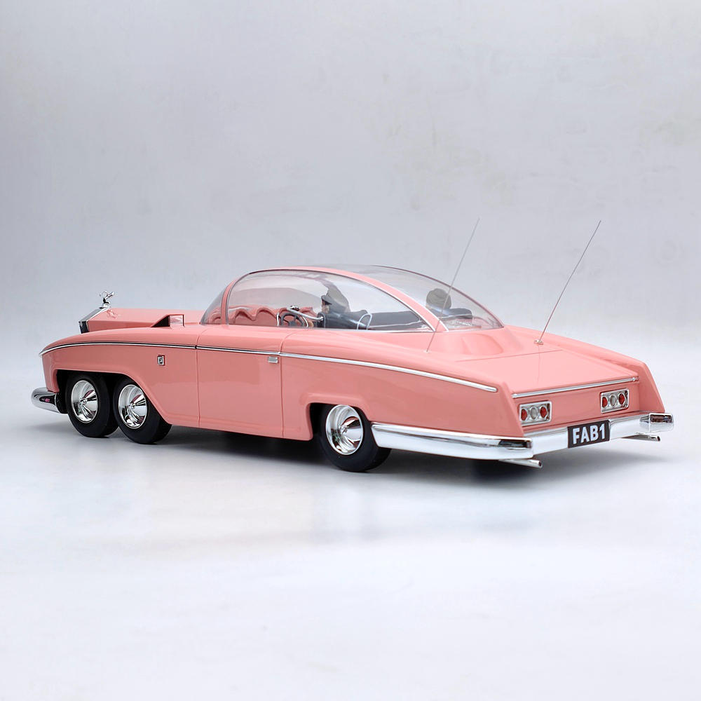 1/18 AMIE Rolls Royce Lady Penelope's Thunderbirds FAB 1 Resin Models Car Gifts