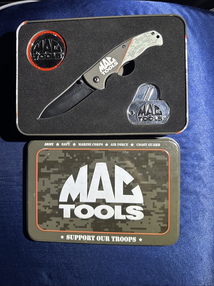 Mac Tools Support Our Troops Collectable Knife