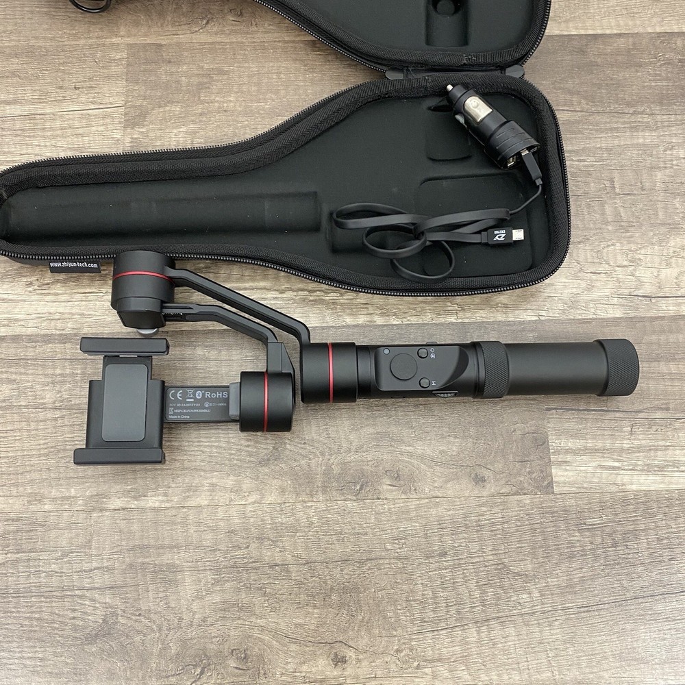 Zhiyun Smooth 3 Camera Stabilizer with Carrying Case Untested