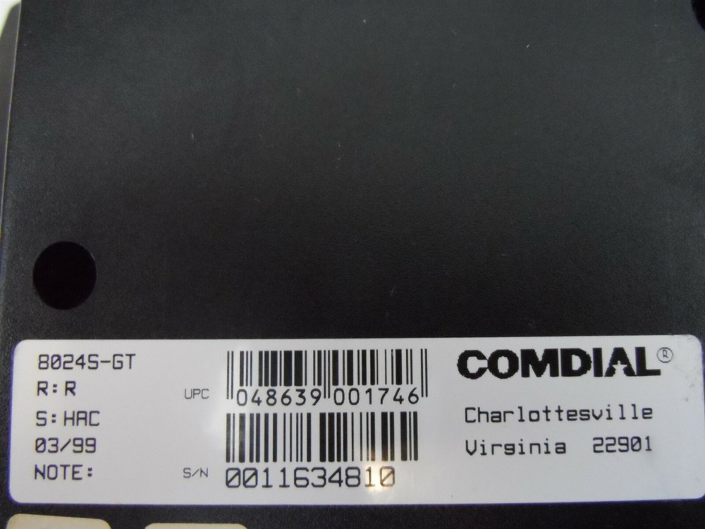 Comdial Impact 8024S-GT Office Black Display Phone 8024S-GT 8024