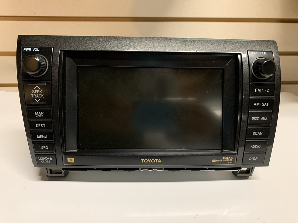DVD Map Drive Loader Toyota Sienna Highlander JBL GPS NAVIGATION E7007 E7014