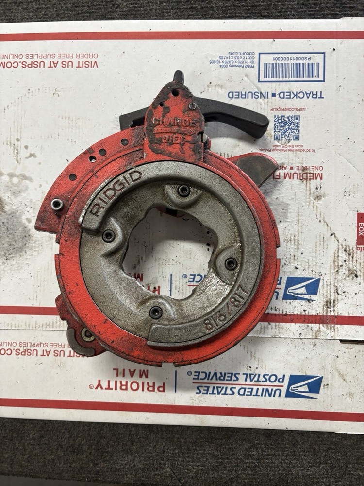 RIDGID 816 817 Semi Automatic Diameter Threading Machine Die Head