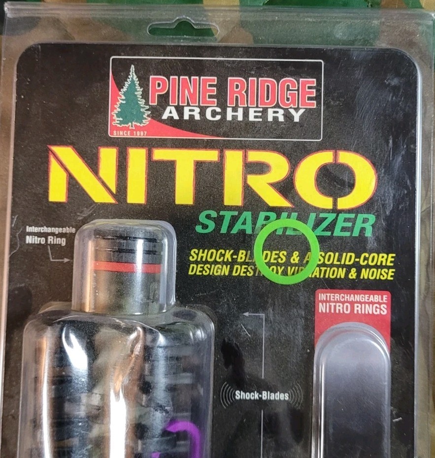 Pine Ridge Archery Nitro Stabilizer For Compound Bow