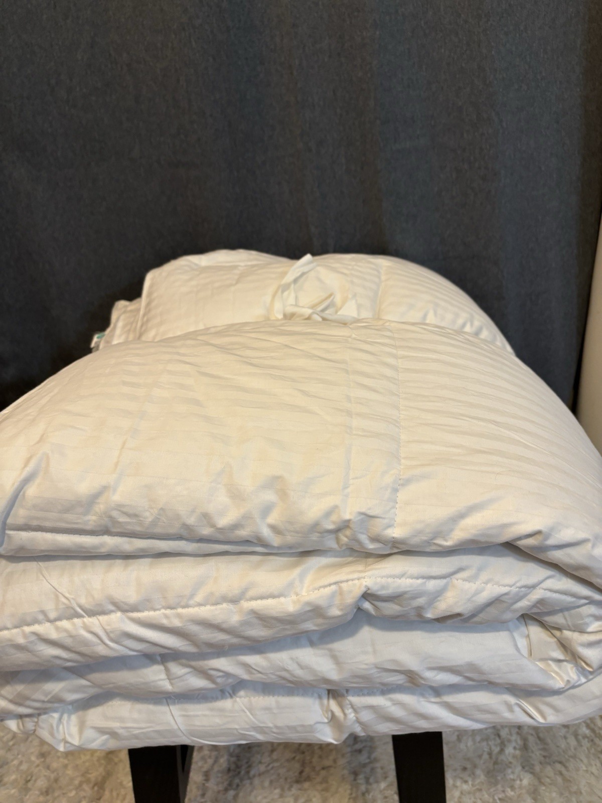 Pottery Barn Hydrocool Moisture Wicking Down Duvet Insert, Lightweight, King,New