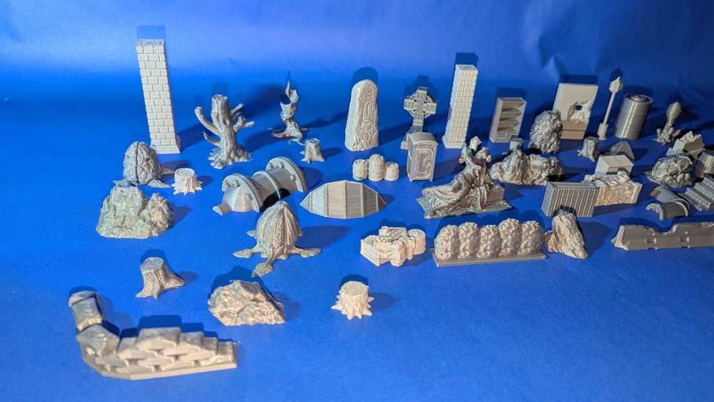 202 Pieces of scatter terrain bundle