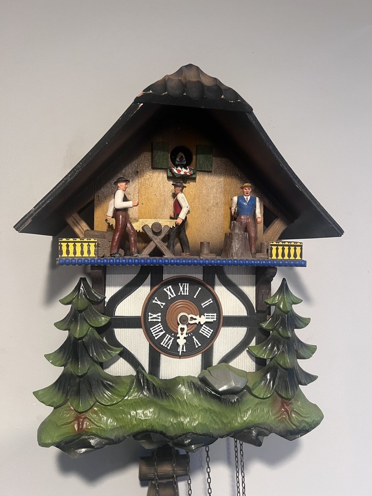 Wood Workers Cuckoo Clock