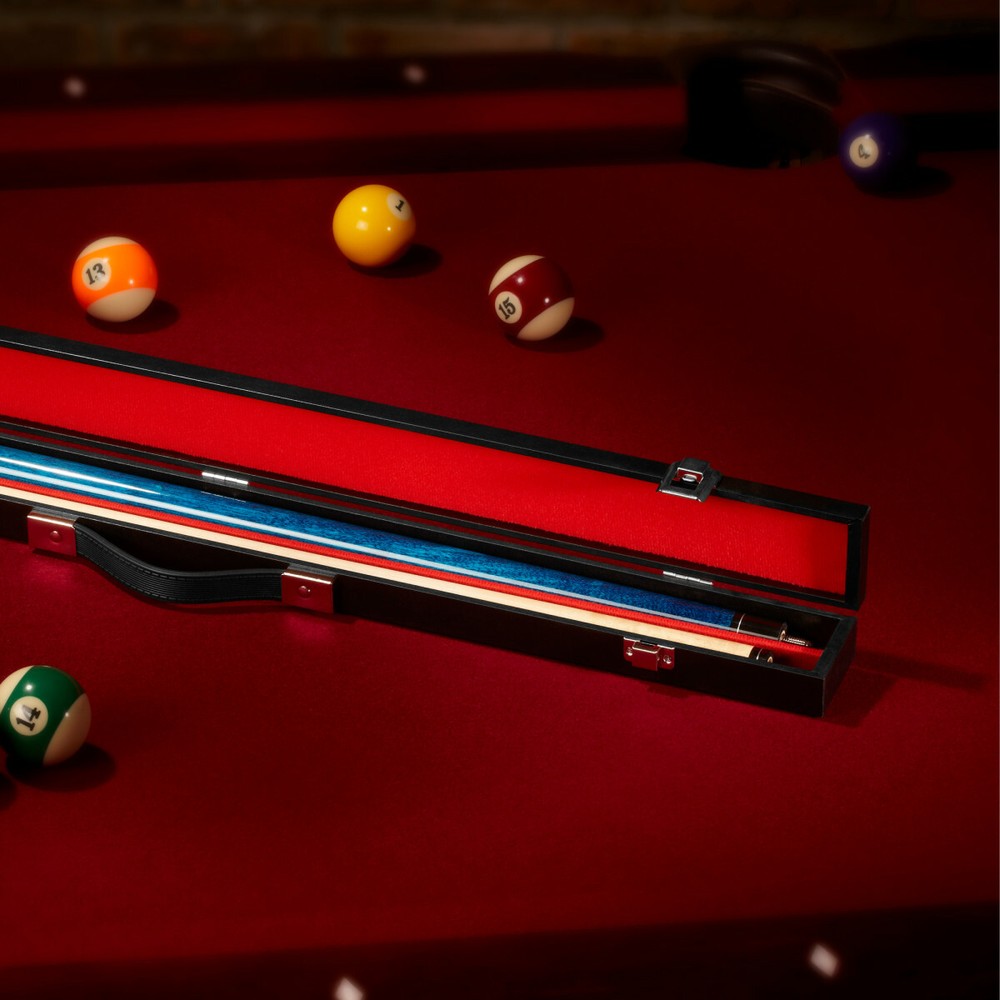 Casemaster Billiards Deluxe Pool Cue Stick Case - Hard - Black