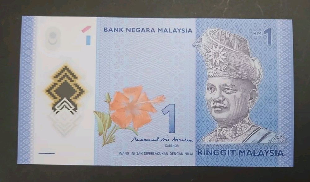 Malaysia, 1 Ringgit, ND ( 2021), P-51c, Polymer, UNC