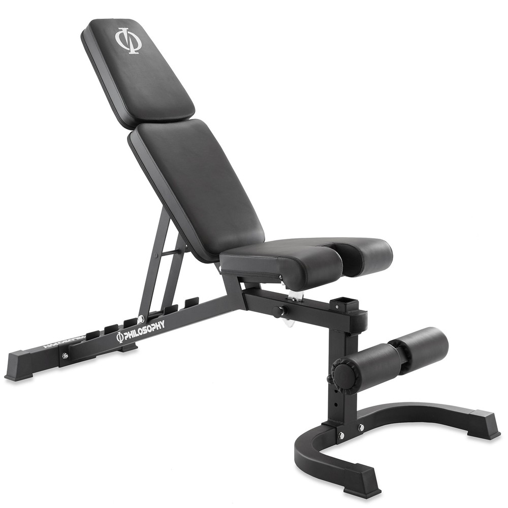 OPEN BOX - Adjustable Bench, Heavy-Duty Flat Incline Decline Dumbbell Workout