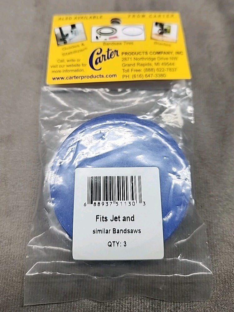 Carter Products Zero Clearance Bandsaw Inserts for Jet Bandsaws