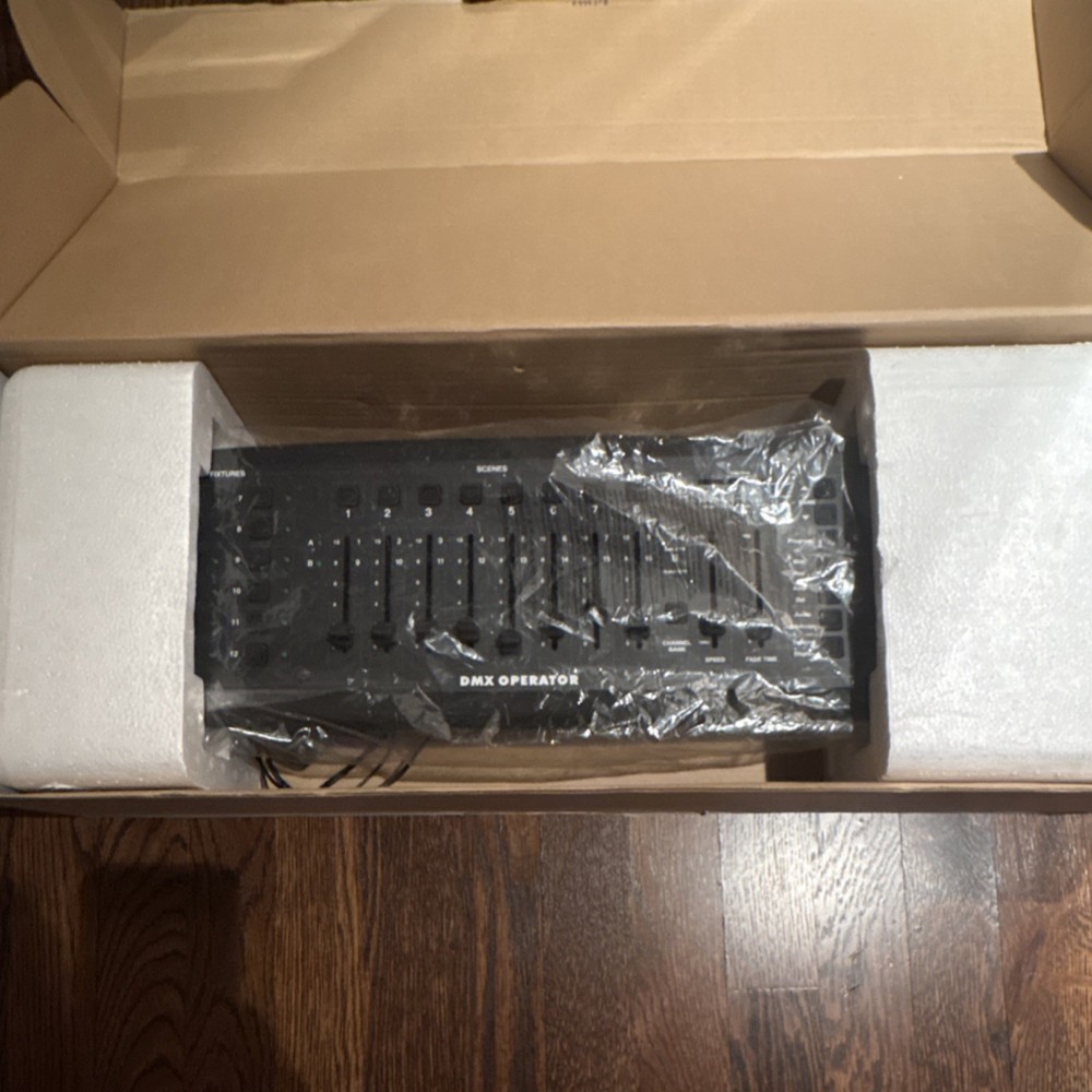 Elation DMX OPERATOR DMX Controller 12-Channel Rack Mountable MIDI USB