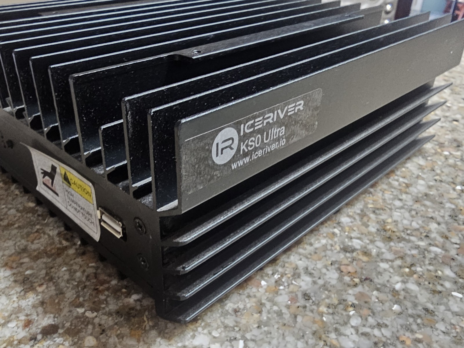 Iceriver KS0 Ultra 400GH kHeavyHash ASIC With Power Supply Never Overclocked