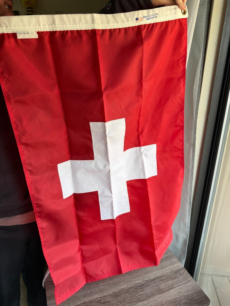 Switzerland 2' x 3' Indoor Polyester Flag
