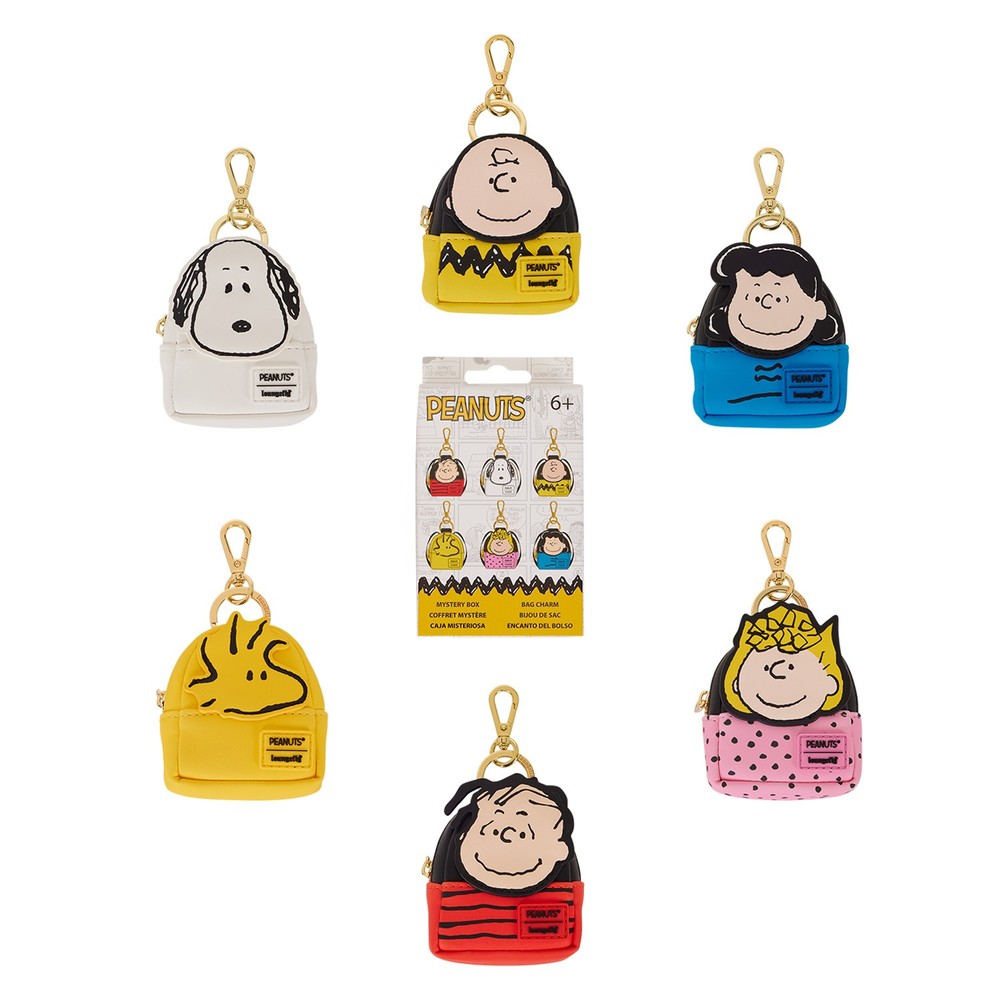 Loungefly Peanuts Bag Charm Mystery Box