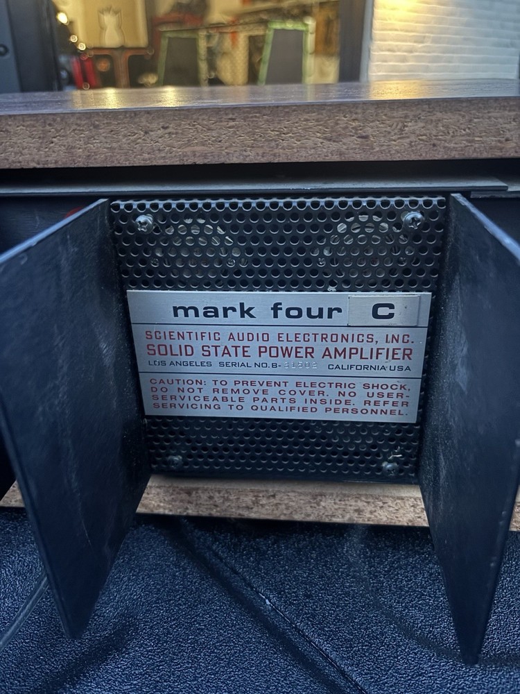 Rare Vintage SAE Solid State Power Amplifier “Mark Four C MK IVC Mark IV
