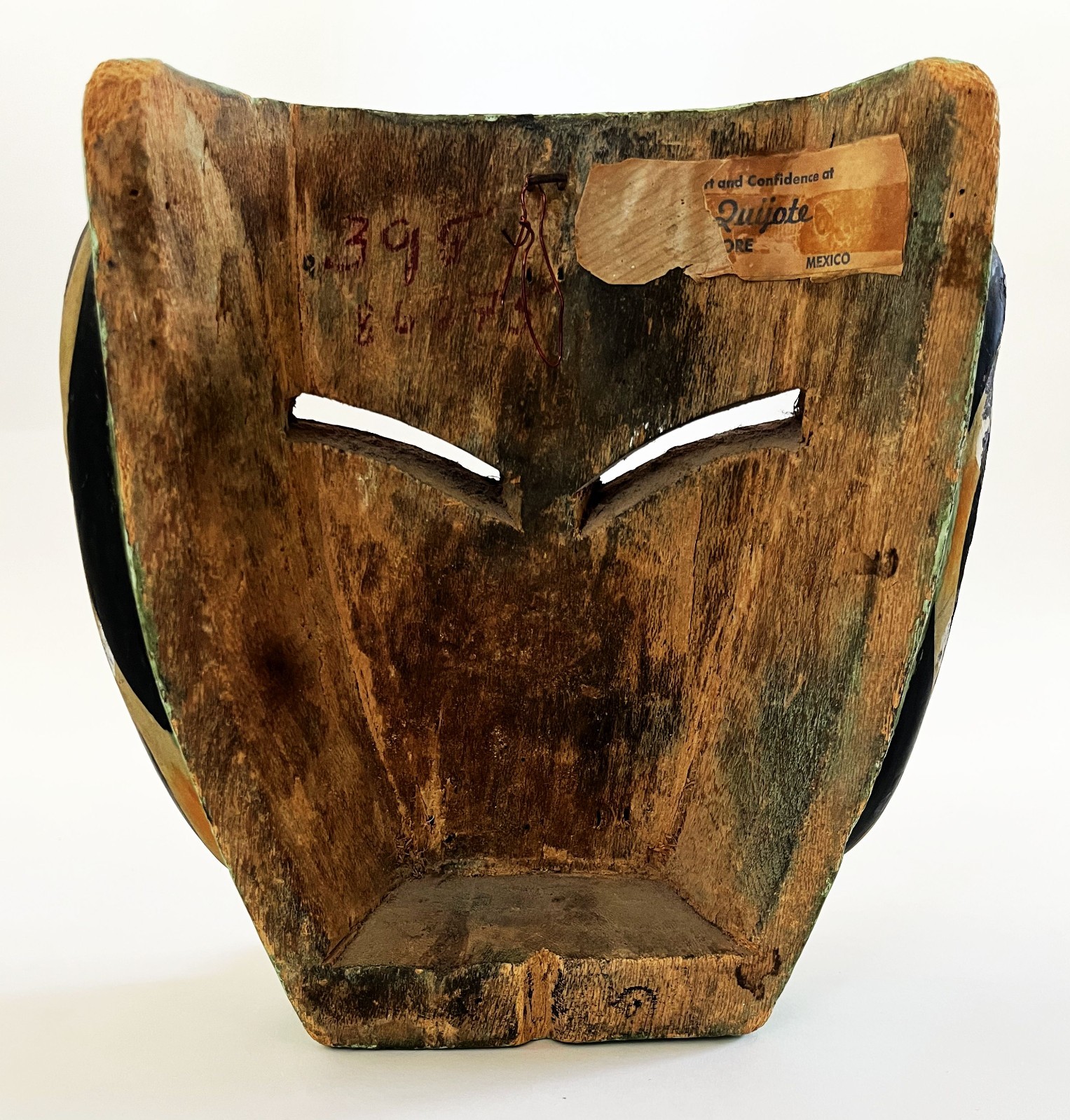 VTG VICTORIANO SALGADO URUAPAN MICHOACAN FECUNDIDAD DIABLO SNAKE WOOD MAQUE MASK